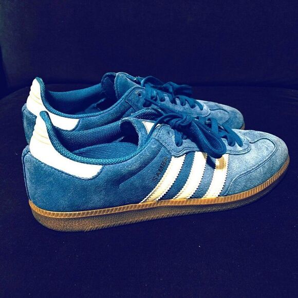 Adidas Originals Samba ADV Blue Bird Gum x JP5719 Size 10.5 US Mens 44 2/3 EUR main image 8